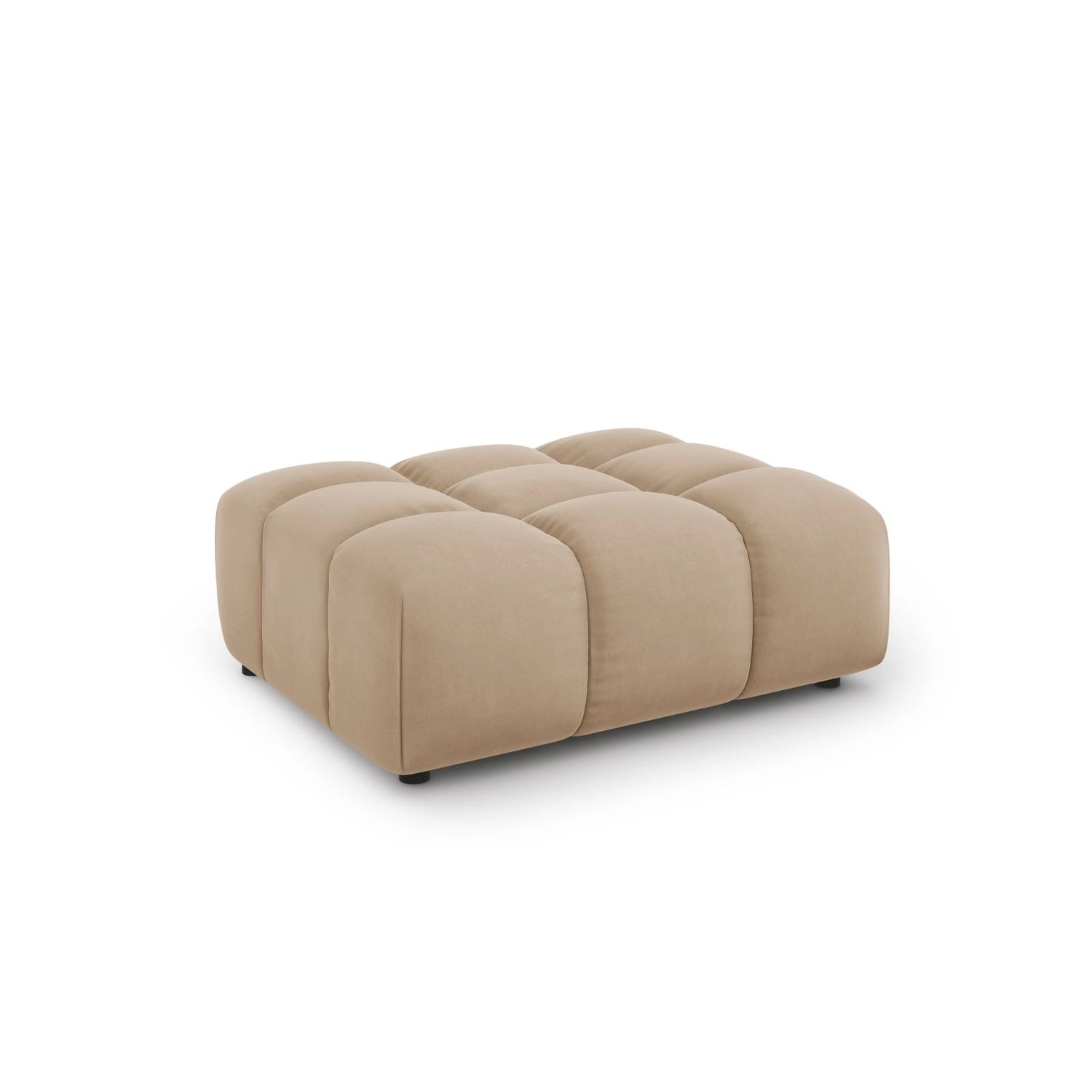 Sky Pouf aus Samt in Sand (Casino Lion), 102x80x43 cm von Cosmopolitan Design – Bild 3