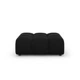 Sky Pouf aus Samt in Schwarz (Casino Black), 102x80x43 cm von Cosmopolitan Design – Bild 1