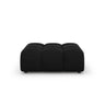 Sky Pouf aus Samt in Schwarz (Casino Black), 102x80x43 cm von Cosmopolitan Design – Bild 1