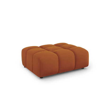 Sky Pouf aus Samt in Terrakotta (Casino Terracota), 102x80x43 cm von Cosmopolitan Design – Bild 3