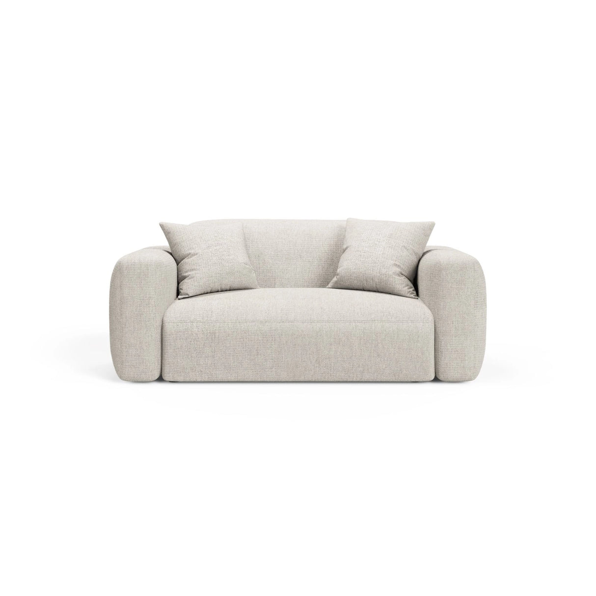 Strino 2-Sitzer Sofa aus Samt oder Strukturstoff, 180x98 cm von Cosmopolitan Design – Bild 1