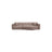 Strino 3-Sitzer Ecksofa, Rechte Seite, aus Strukturierter Stoff in Cappuccino (Sorella 21), 308x136x78 cm von Cosmopolitan Design – Bild 1