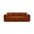Strino 3-Sitzer Sofa aus Samt in Terrakotta (Salvador 14), 220x98x78 cm von Cosmopolitan Design – Bild 1