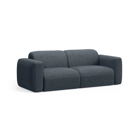 Strino 3-Sitzer Sofa aus Strukturierter Stoff in Dunkelblau (Sorella 77), 220x98x78 cm von Cosmopolitan Design – Bild 3