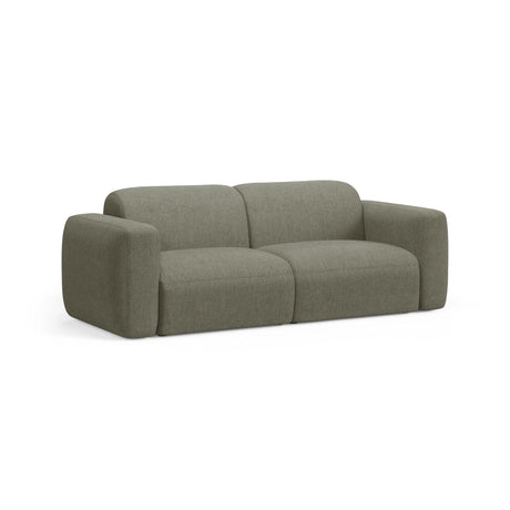 Strino 3-Sitzer Sofa aus Strukturierter Stoff in Dunkles Olivgrün (Sorella 34), 220x98x78 cm von Cosmopolitan Design – Bild 3