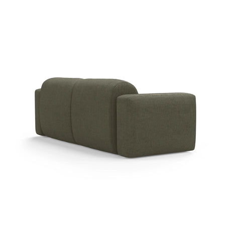 Strino 3-Sitzer Sofa aus Strukturierter Stoff in Dunkles Olivgrün (Sorella 34), 220x98x78 cm von Cosmopolitan Design – Bild 4