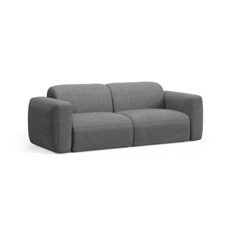 Strino 3-Sitzer Sofa aus Strukturierter Stoff in Grau (Sorella 89), 220x98x78 cm von Cosmopolitan Design – Bild 3