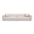 Strino 4-Sitzer Sofa aus Samt oder Strukturstoff, 240x98x78 cm von Cosmopolitan Design – Bild 1