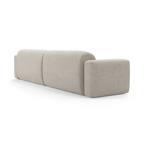 Strino 4-Sitzer Sofa aus Samt oder Strukturstoff, 240x98x78 cm von Cosmopolitan Design – Bild 4