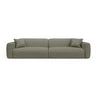 Strino 4-Sitzer Sofa aus Strukturierter Stoff in Dunkles Olivgrün (Sorella 34), 240x98x78 cm von Cosmopolitan Design – Bild 1