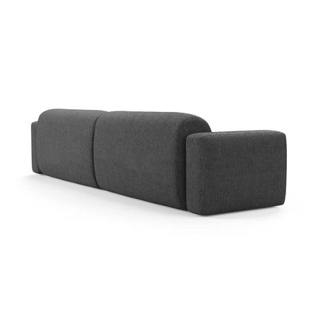 Strino 4-Sitzer Sofa aus Strukturierter Stoff in Grau (Sorella 89), 240x98x78 cm von Cosmopolitan Design – Bild 4