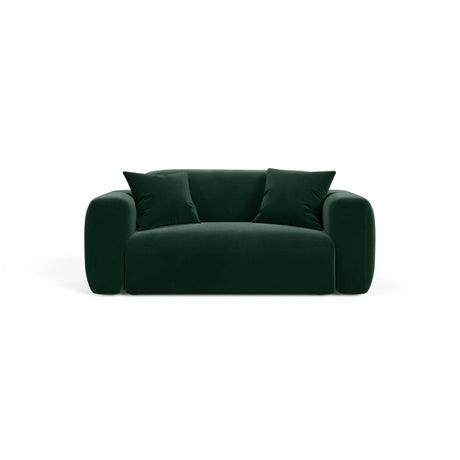 Strino Modulares 2-Sitzer Sofa aus Samt in Flaschengrün (Salvador 7), 180x98 cm von Cosmopolitan Design – Bild 1
