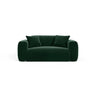Strino Modulares 2-Sitzer Sofa aus Samt in Flaschengrün (Salvador 7), 180x98 cm von Cosmopolitan Design – Bild 1