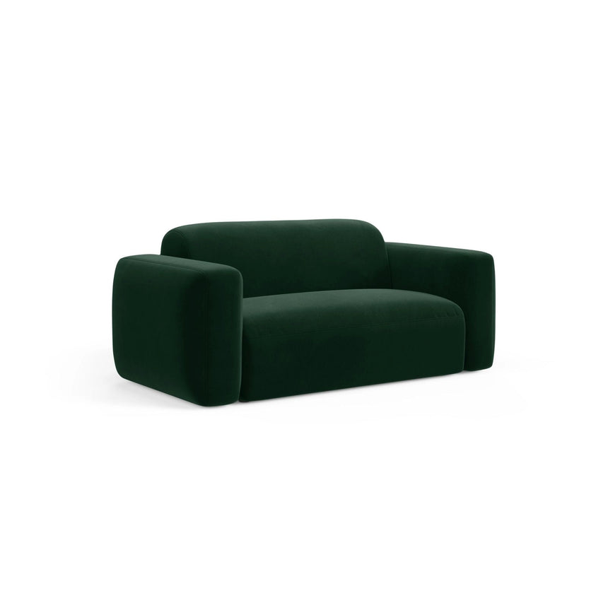 Strino Modulares 2-Sitzer Sofa aus Samt in Flaschengrün (Salvador 7), 180x98 cm von Cosmopolitan Design – Bild 3