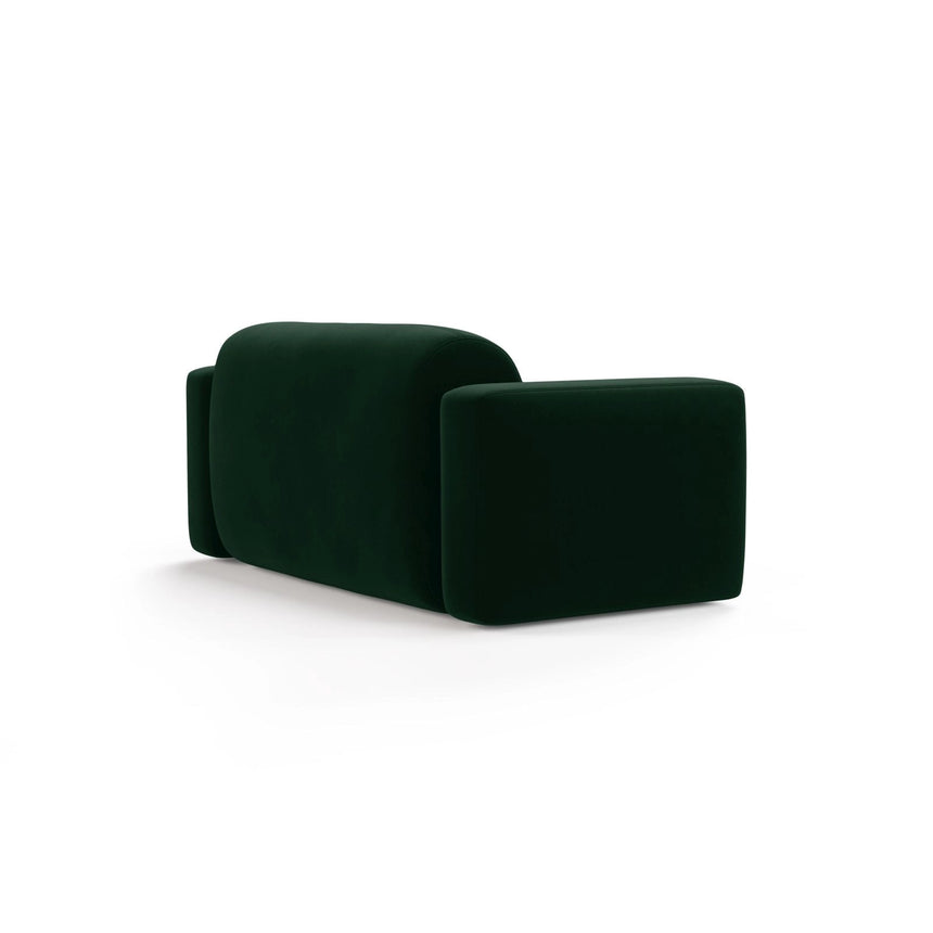 Strino Modulares 2-Sitzer Sofa aus Samt in Flaschengrün (Salvador 7), 180x98 cm von Cosmopolitan Design – Bild 4