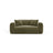 Strino Modulares 2-Sitzer Sofa aus Samt in Grün (Salvador 8), 180x98 cm von Cosmopolitan Design – Bild 1