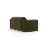Strino Modulares 2-Sitzer Sofa aus Samt in Grün (Salvador 8), 180x98 cm von Cosmopolitan Design – Bild 4