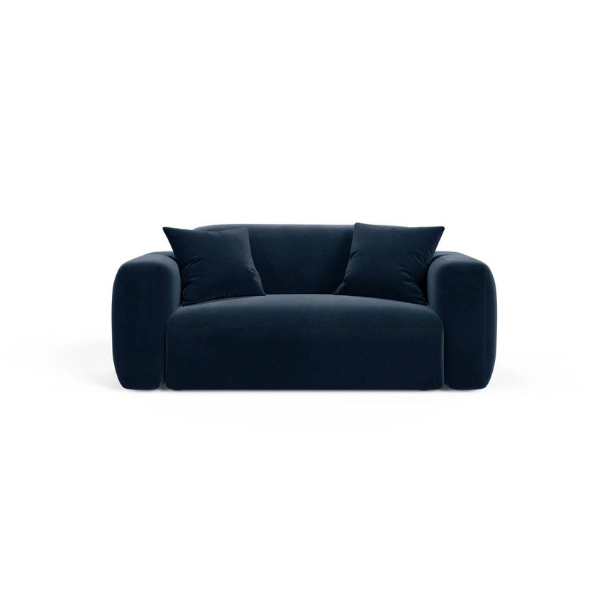 Strino Modulares 2-Sitzer Sofa aus Samt in Königsblau (Salvador 5), 180x98 cm von Cosmopolitan Design – Bild 1