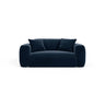 Strino Modulares 2-Sitzer Sofa aus Samt in Königsblau (Salvador 5), 180x98 cm von Cosmopolitan Design – Bild 1