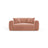 Strino Modulares 2-Sitzer Sofa aus Samt in Rosa (Salvador 11), 180x98 cm von Cosmopolitan Design – Bild 1