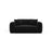 Strino Modulares 2-Sitzer Sofa aus Samt in Schwarz (Salvador 19), 180x98 cm von Cosmopolitan Design – Bild 1