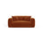 Strino Modulares 2-Sitzer Sofa aus Samt in Terrakotta (Salvador 14), 180x98 cm von Cosmopolitan Design – Bild 1