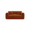 Strino Modulares 2-Sitzer Sofa aus Samt in Terrakotta (Salvador 14), 180x98 cm von Cosmopolitan Design – Bild 1