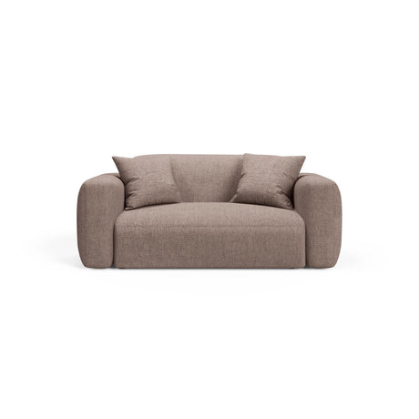 Strino Modulares 2-Sitzer Sofa aus Strukturierter Stoff in Cappuccino (Sorella 21), 180x98 cm von Cosmopolitan Design – Bild 1