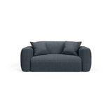 Strino Modulares 2-Sitzer Sofa aus Strukturierter Stoff in Dunkelblau (Sorella 77), 180x98 cm von Cosmopolitan Design – Bild 1