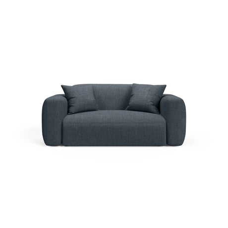 Strino Modulares 2-Sitzer Sofa aus Strukturierter Stoff in Dunkelblau (Sorella 77), 180x98 cm von Cosmopolitan Design – Bild 1