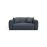 Strino Modulares 2-Sitzer Sofa aus Strukturierter Stoff in Dunkelblau (Sorella 77), 180x98 cm von Cosmopolitan Design – Bild 1