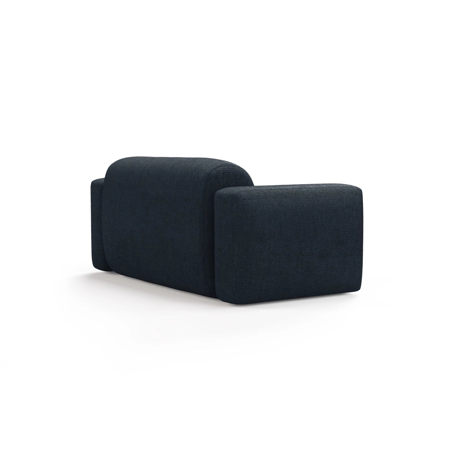 Strino Modulares 2-Sitzer Sofa aus Strukturierter Stoff in Dunkelblau (Sorella 77), 180x98 cm von Cosmopolitan Design – Bild 4