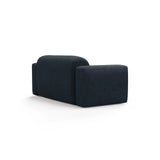 Strino Modulares 2-Sitzer Sofa aus Strukturierter Stoff in Dunkelblau (Sorella 77), 180x98 cm von Cosmopolitan Design – Bild 4
