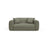 Strino Modulares 2-Sitzer Sofa aus Strukturierter Stoff in Dunkles olivgrün (Sorella 34), 180x98 cm von Cosmopolitan Design – Bild 1
