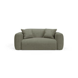 Strino Modulares 2-Sitzer Sofa aus Strukturierter Stoff in Dunkles olivgrün (Sorella 34), 180x98 cm von Cosmopolitan Design – Bild 1