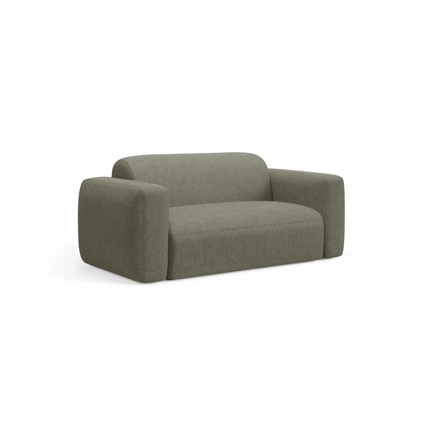 Strino Modulares 2-Sitzer Sofa aus Strukturierter Stoff in Dunkles olivgrün (Sorella 34), 180x98 cm von Cosmopolitan Design – Bild 3