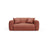 Strino Modulares 2-Sitzer Sofa aus Strukturierter Stoff in Koralle (Sorella 58), 180x98 cm von Cosmopolitan Design – Bild 1