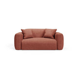 Strino Modulares 2-Sitzer Sofa aus Strukturierter Stoff in Koralle (Sorella 58), 180x98 cm von Cosmopolitan Design – Bild 1