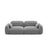 Sydney 3-Sitzer Sofa aus Samt, 230x90x70 cm von Cosmopolitan Design – Bild 1
