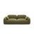 Sydney 3-Sitzer Sofa aus Samt in Hellgrün (Casino Forest), 230x90x70 cm von Cosmopolitan Design – Bild 1