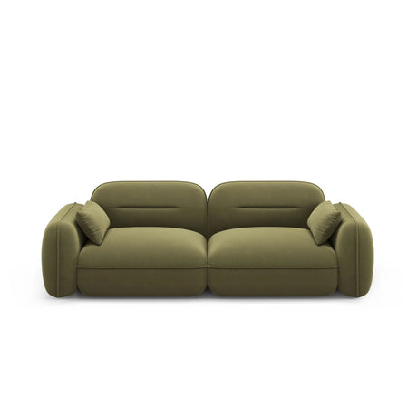 Sydney 3-Sitzer Sofa aus Samt in Hellgrün (Casino Forest), 230x90x70 cm von Cosmopolitan Design – Bild 1