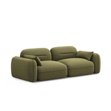 Sydney 3-Sitzer Sofa aus Samt in Hellgrün (Casino Forest), 230x90x70 cm von Cosmopolitan Design – Bild 4