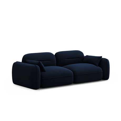 Sydney 3-Sitzer Sofa aus Samt in Königsblau (Casino Deep Blue), 230x90x70 cm von Cosmopolitan Design – Bild 4