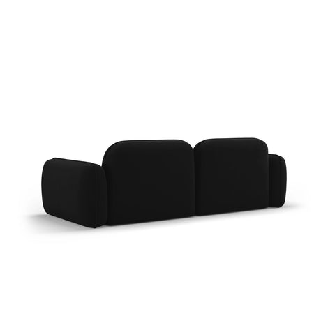 Sydney 3-Sitzer Sofa aus Samt in Schwarz (Casino Black), 230x90x70 cm von Cosmopolitan Design – Bild 5