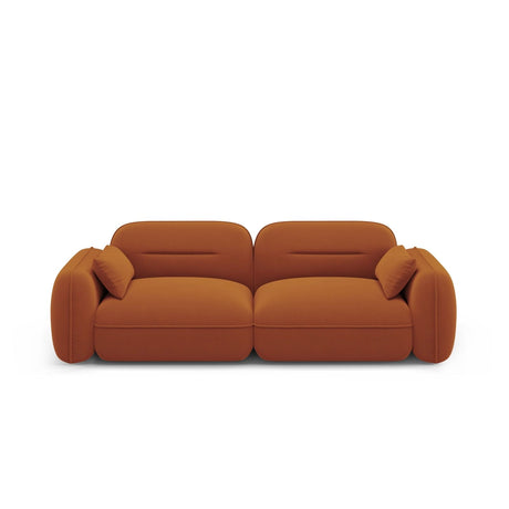 Sydney 3-Sitzer Sofa aus Samt in Terrakotta (Casino Terracota), 230x90x70 cm von Cosmopolitan Design – Bild 1