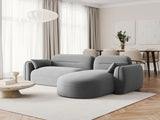 Sydney 4-Sitzer Ecksofa, Rechte Seite, aus Samt, 275x165x70 cm von Cosmopolitan Design – Bild 2