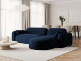 Sydney 4-Sitzer Ecksofa, Rechte Seite, aus Samt in Königsblau (Casino Deep Blue), 275x165x70 cm von Cosmopolitan Design – Bild 2