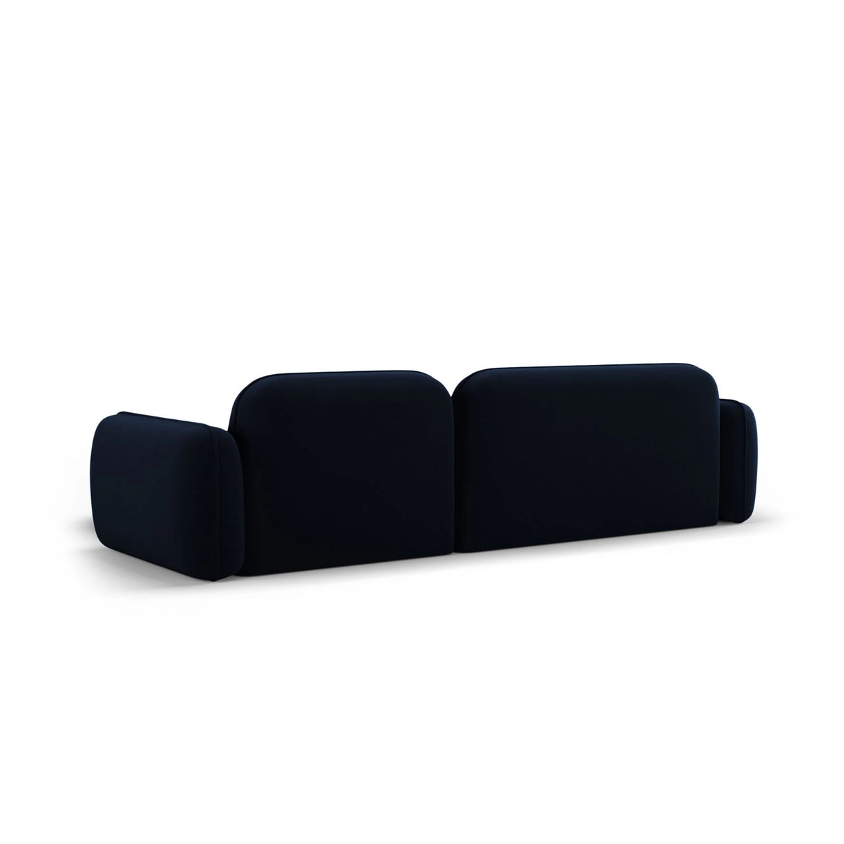 Sydney 4-Sitzer Ecksofa, Rechte Seite, aus Samt in Königsblau (Casino Deep Blue), 275x165x70 cm von Cosmopolitan Design – Bild 5