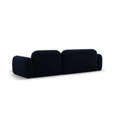 Sydney 4-Sitzer Ecksofa, Rechte Seite, aus Samt in Königsblau (Casino Deep Blue), 275x165x70 cm von Cosmopolitan Design – Bild 5