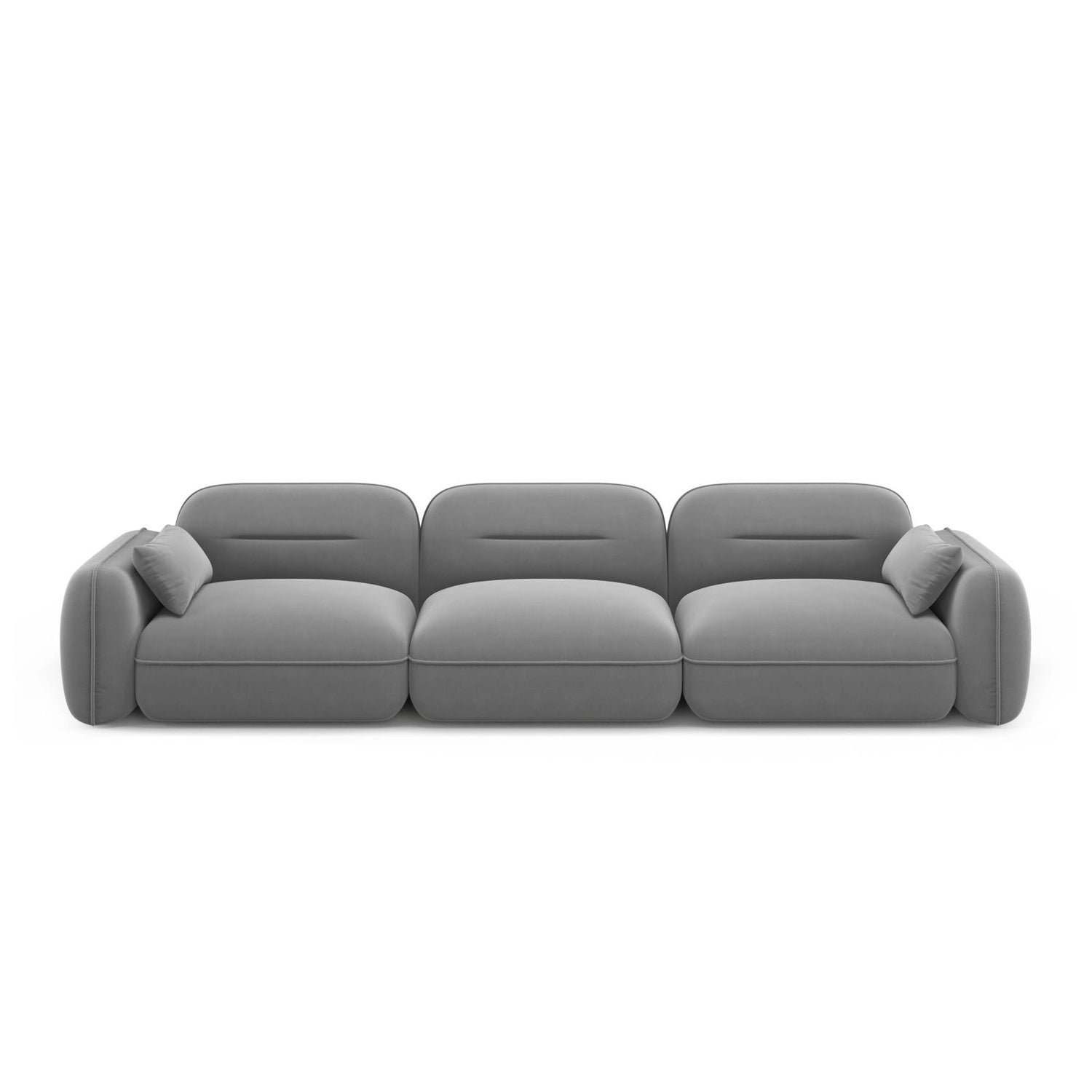 Sydney 4-Sitzer Sofa aus Samt, 320x90x70 cm von Cosmopolitan Design – Bild 1